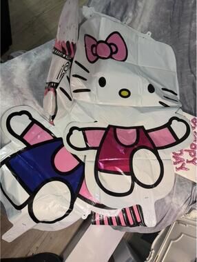 Hello Kitty Birthday Party Bundle – Balloons, Banner & Decorations